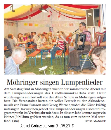 2015_08_31_Bericht Gränzbote_Lumpenliedersingen